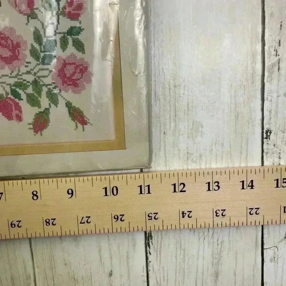 Vintage CM Columbia-Minerva Cross Stich Picture Kit 20x16 - Picture 10 of 14